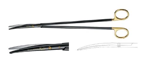 Ноір Нельсон-Метценбаум ножиці вигнуті 285 мм